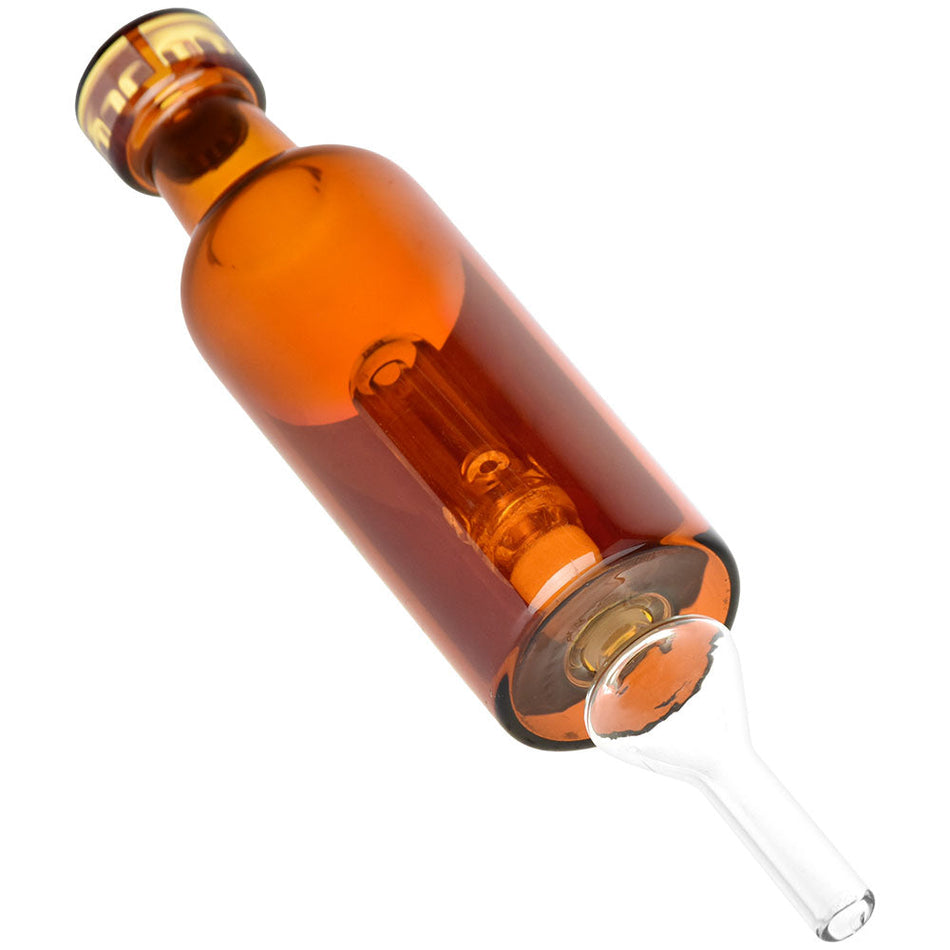Liquor Bottle Bubbler Dab Straw