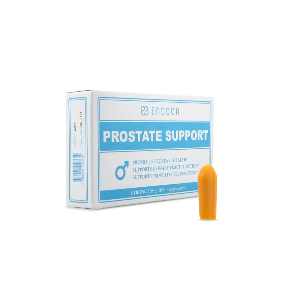Endoca Prostate Support Suppositories, 500mg CBD
