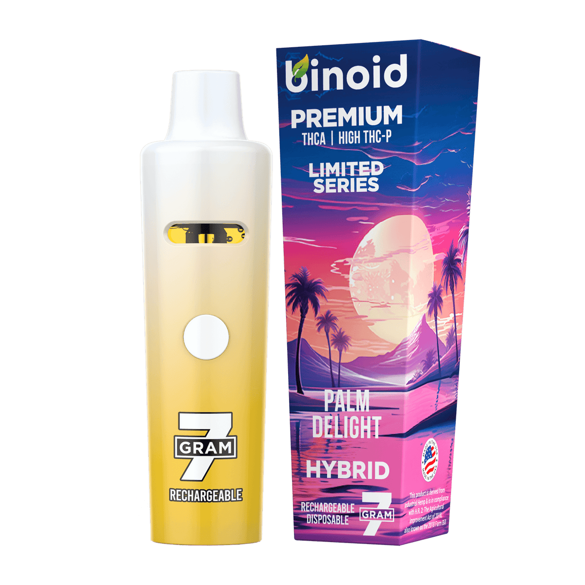 Binoid 7 Gram THCA + High THC-P Disposable Vape – Limited Series Best Sales Price - Vape Pens