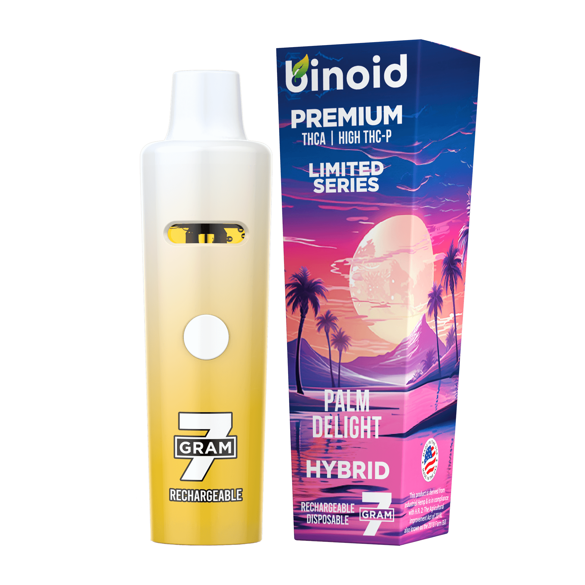 Binoid 7 Gram THCA + High THC-P Disposable Vape – Limited Series Best Sales Price - Vape Pens