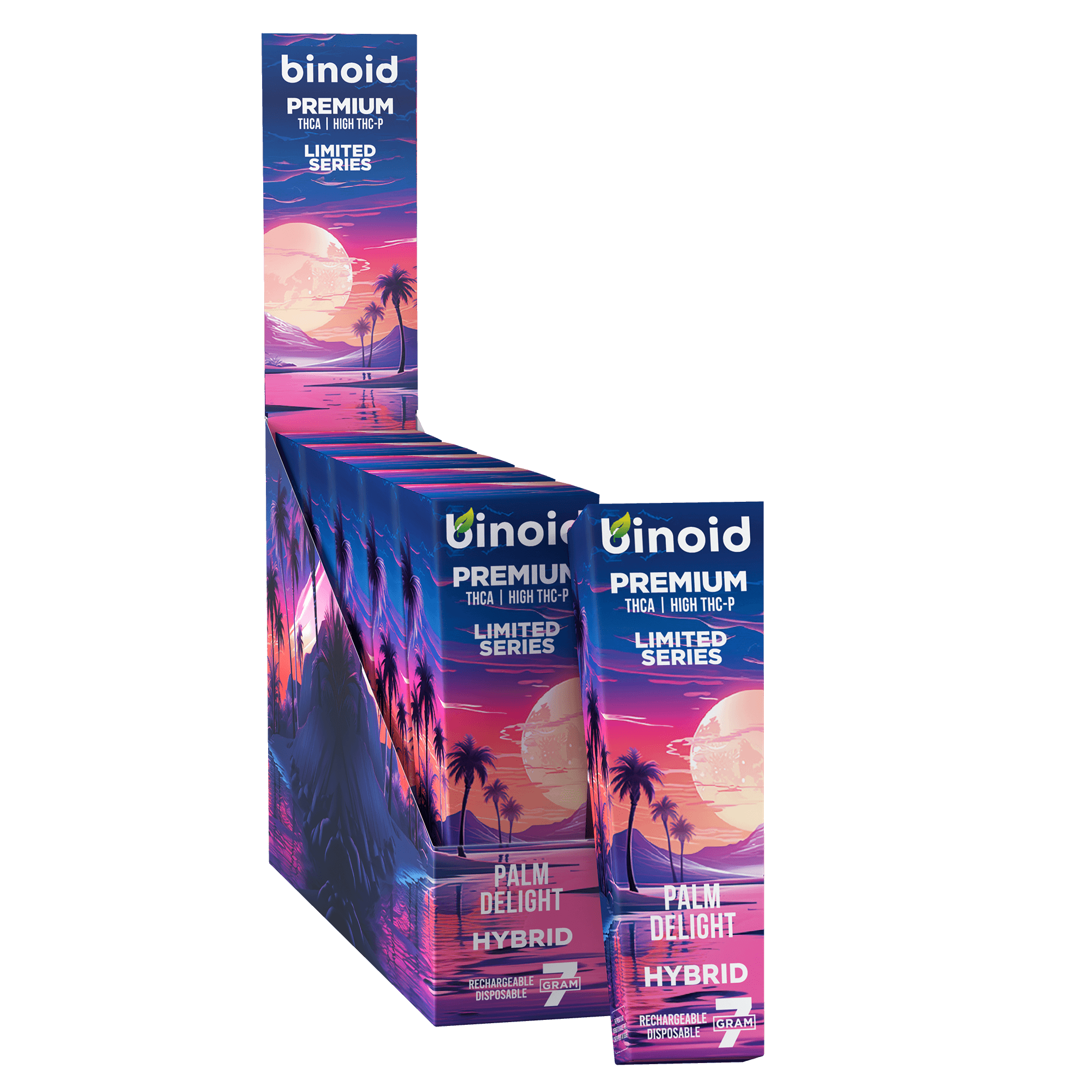 Binoid 7 Gram THCA + High THC-P Disposable Vape – Limited Series Best Sales Price - Vape Pens