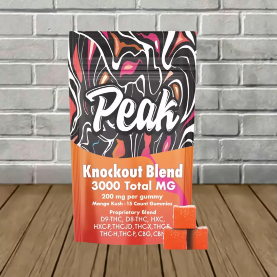 Peak Knockout Blend THC Gummy 3,000mg
