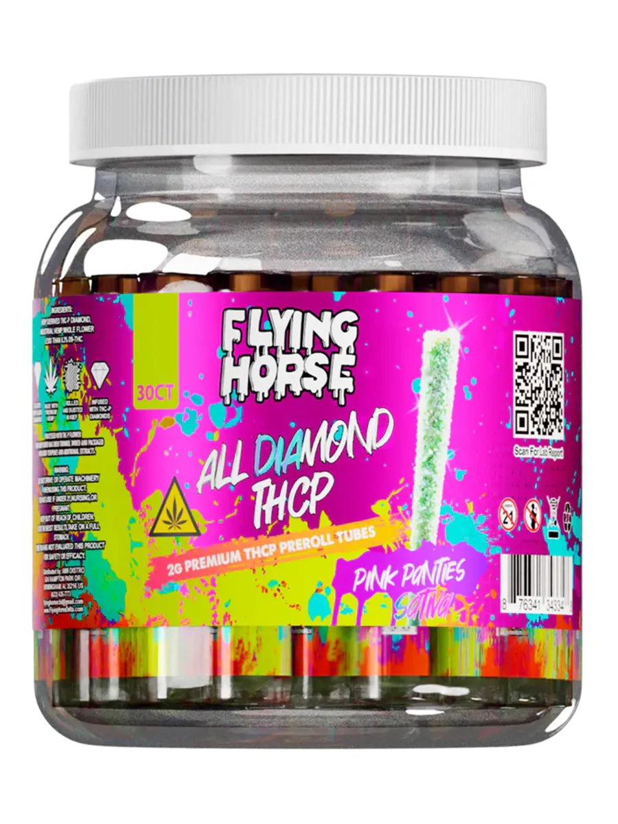 Pink Panties Flying Horse All Diamond THCP Pre-Roll 1ct