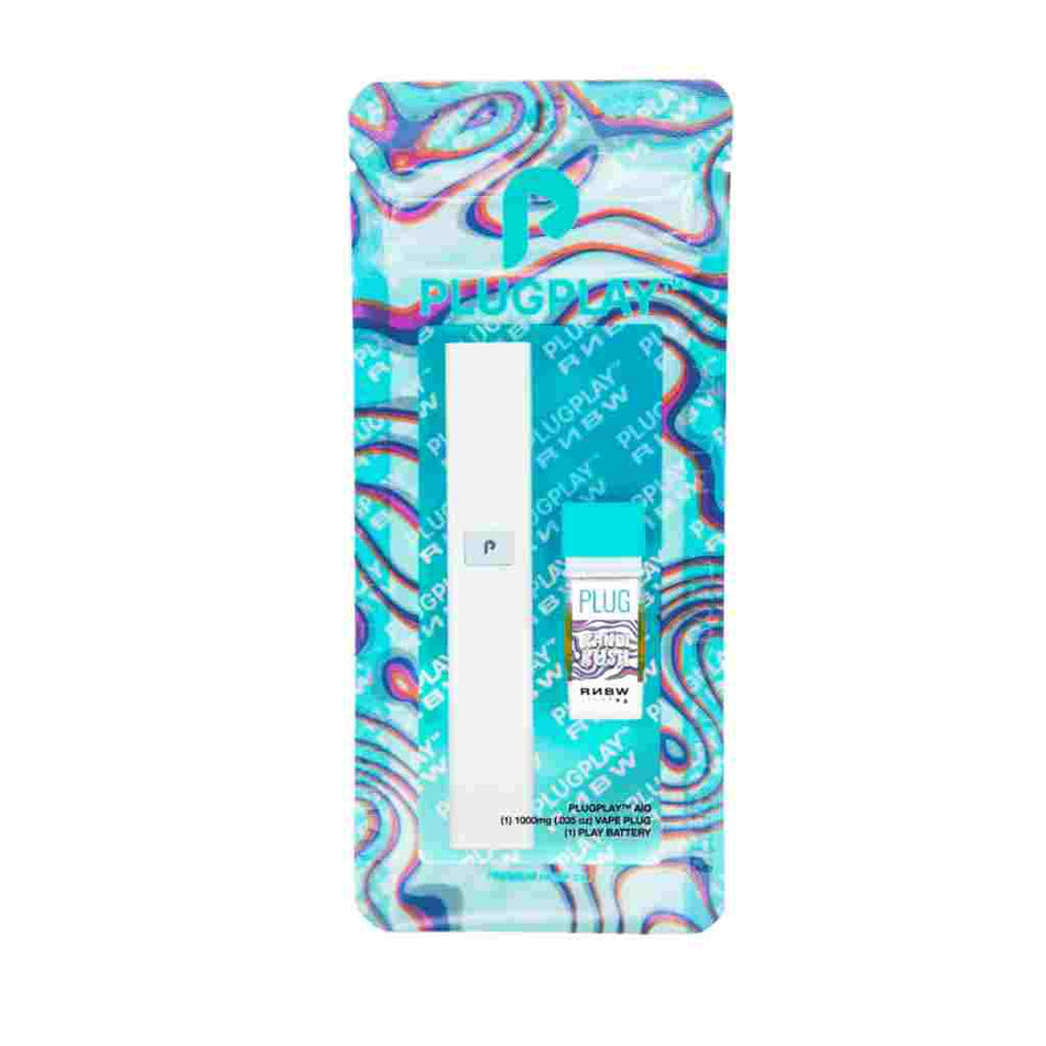 Plugplay x RNBW AIO Disposable 1g – Kandi Kush