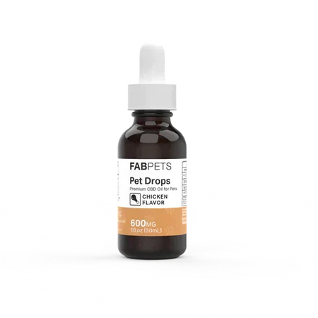 FAB CBD Oil for Pets Chicken Flavor Best Sales Price - Tincture Oil