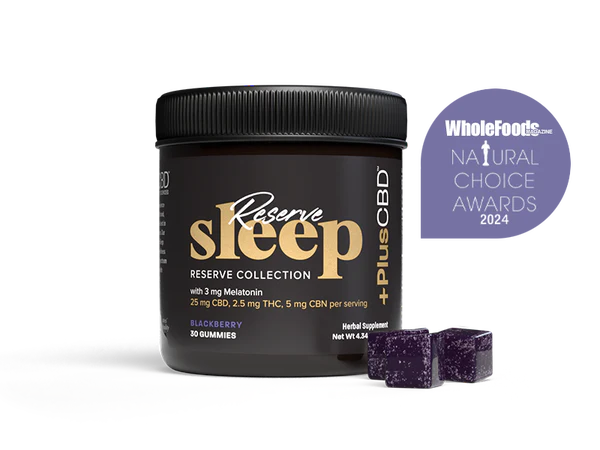 PlusCBD Reserve Collection Sleep Gummies 30ct Blackberry Best Sales Price - Gummies