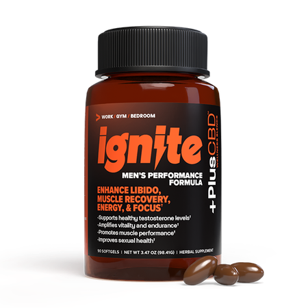 PlusCBD Ignite Male Performance Softgels 90 count