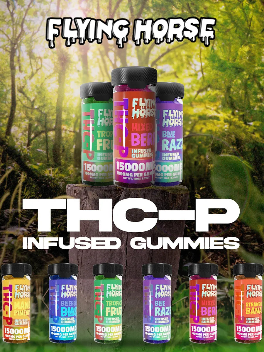 Candy Cloud Flying Horse THCP Infused Gummies 15000MG 15ct