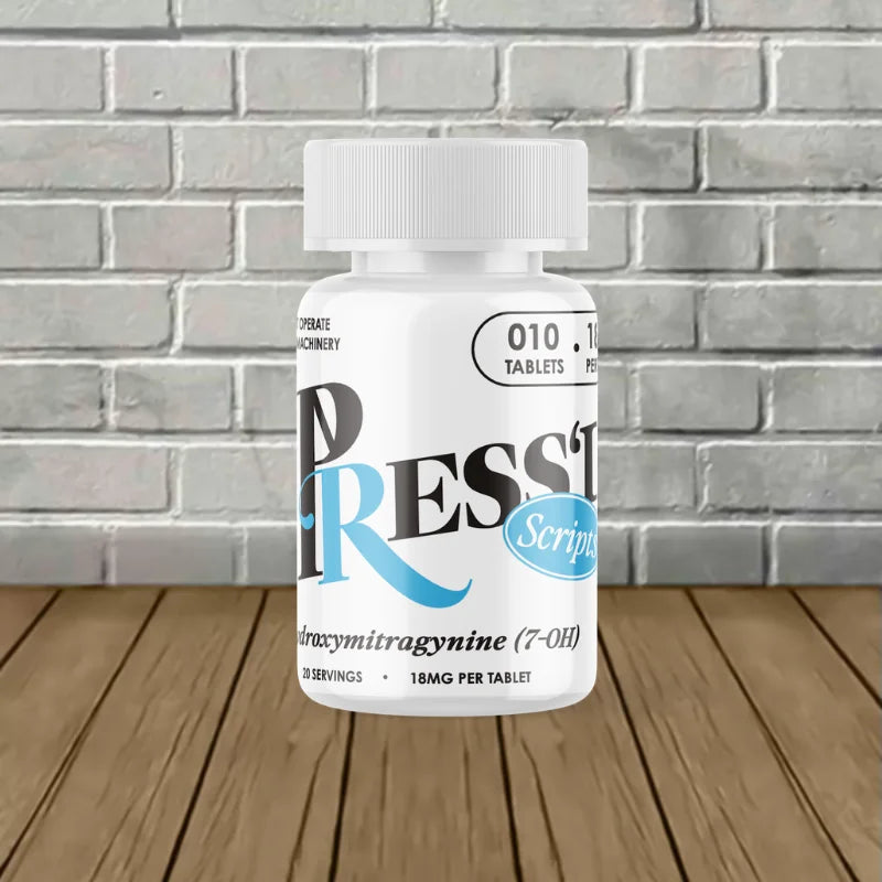 Press’d 7-Hydroxymitragynine Tablets 10ct Bottle