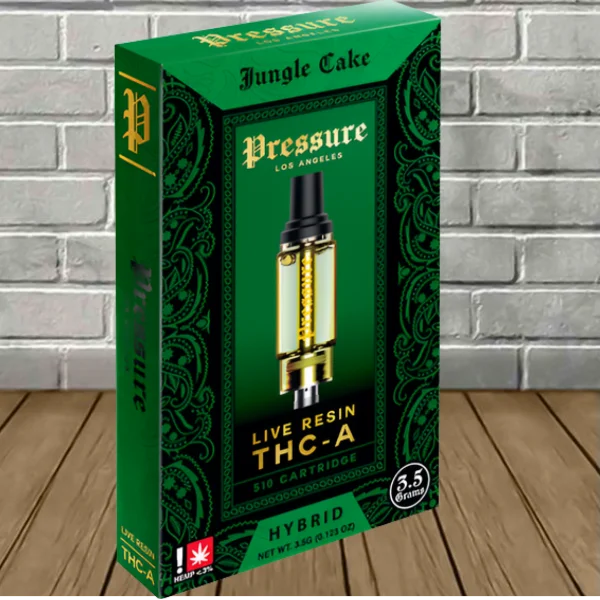 Pressure LA Live Resin THCa Vape Cartridge 3.5g Best Sales Price - Vape Cartridges