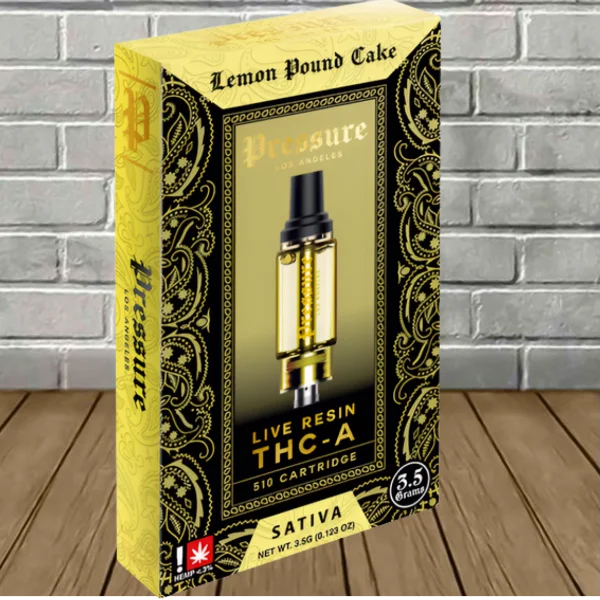 Pressure LA Live Resin THCa Vape Cartridge 3.5g Best Sales Price - Vape Cartridges