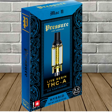 Pressure LA Live Resin THCa Vape Cartridge 3.5g Best Sales Price - Vape Cartridges