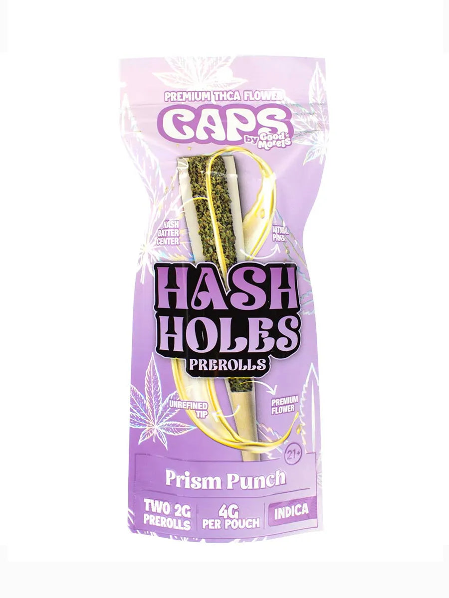 Prism Punch Caps Hash Holes Pre-Rolls 2ct
