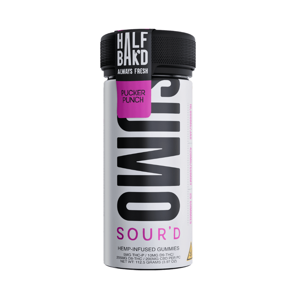Half Bak’d Pucker Punch | SOUR'D SUMO Gummies