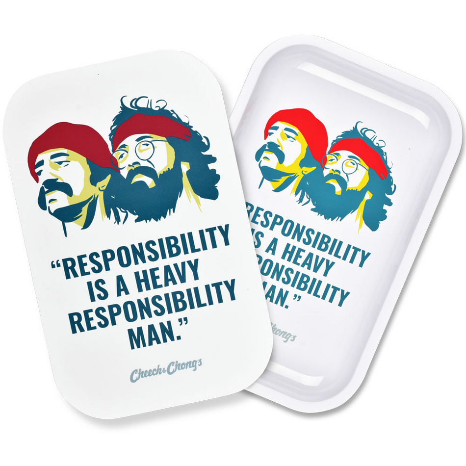 Cheech & Chong’s Rolling Tray – Responsibility