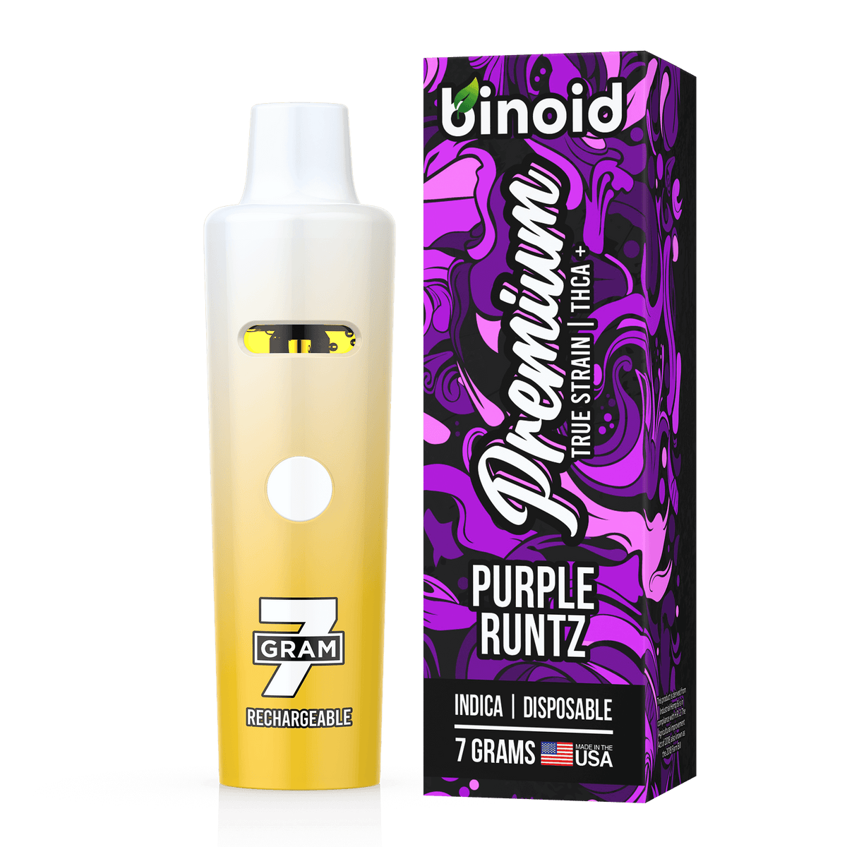 Binoid True Strain 7 Gram Disposable Vape Best Sales Price - Vape Pens