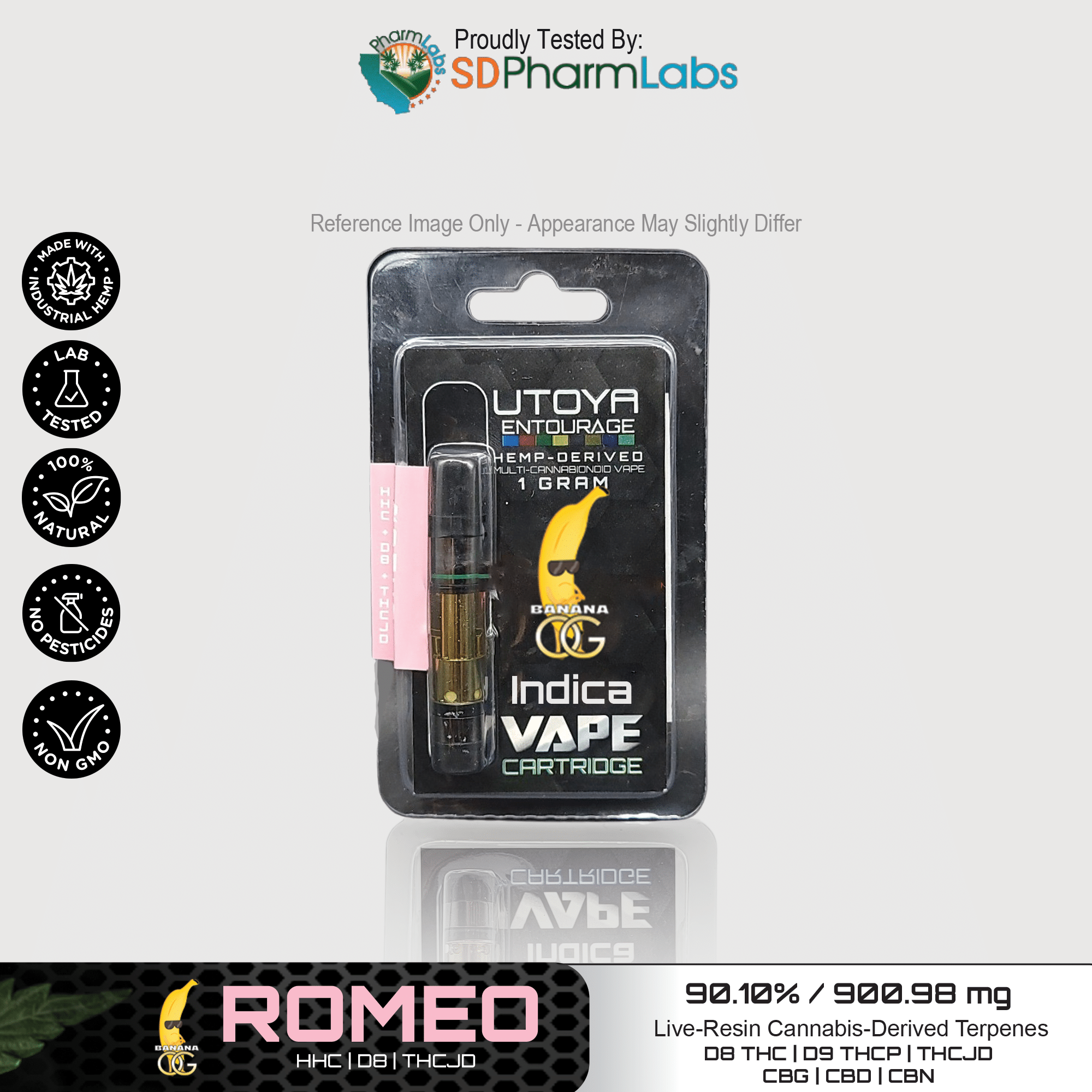 Utoya | Live Resin Delta 8 THC Vape Cartridge - 1g Best Sales Price - Vape Cartridges