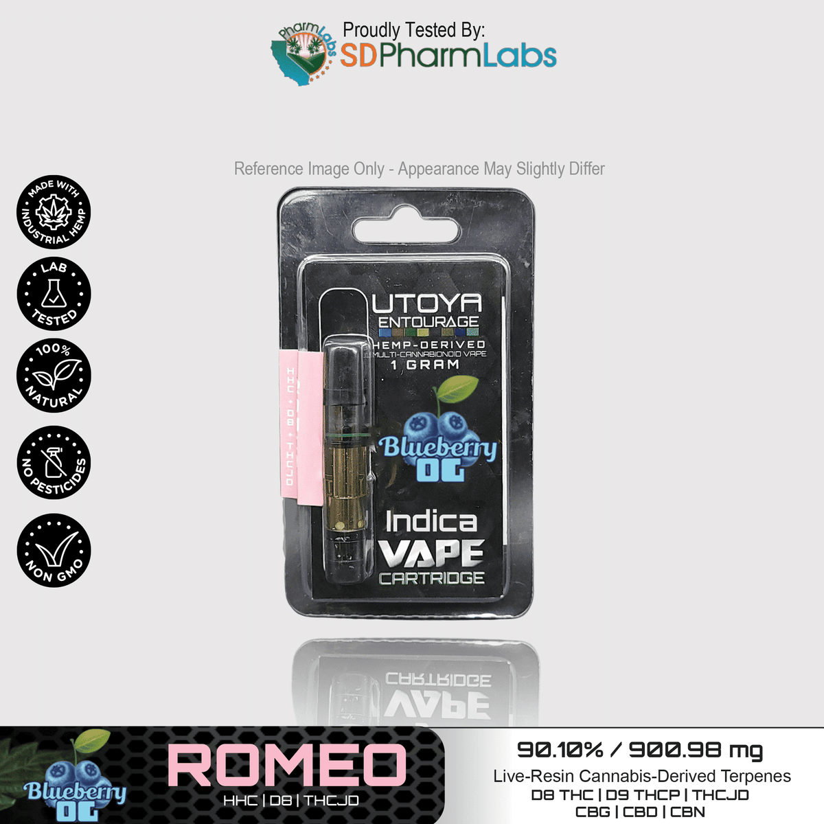 Utoya | Live Resin Delta 8 THC Vape Cartridge - 1g Best Sales Price - Vape Cartridges