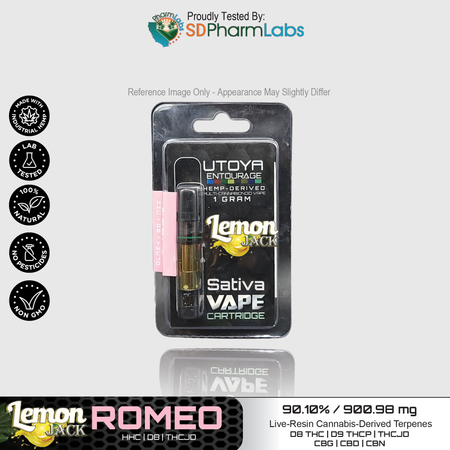 Utoya | Live Resin Delta 8 THC Vape Cartridge - 1g Best Sales Price - Vape Cartridges