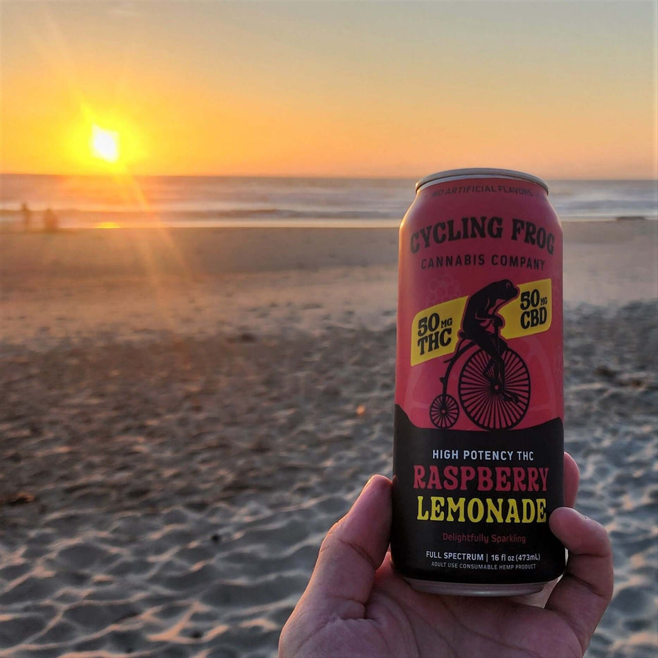 Cycling Frog Sparkling THC Raspberry Lemonade