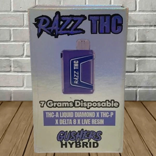 Razz THC Live Resin THCa Liquid Diamond Blend Disposable 7g