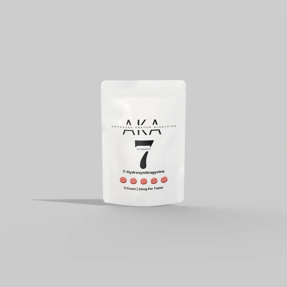 Advanced Kratom Alkaloids - 20mg 7-Hydroxy Tablets, 5 Ct Pouch