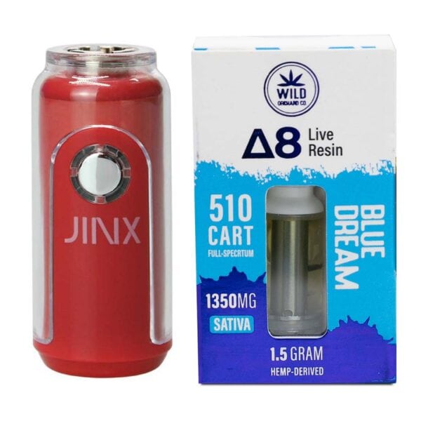 Wild Orchard JINX FatBoy 510 Battery + D8 Live Resin 1.5G 510 Cart Best Sales Price - Vape Cartridges
