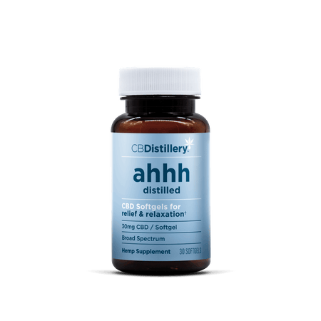 Relief + Relax Broad Spectrum CBD Capsules –& CBDistillery Best Sales Price - Edibles