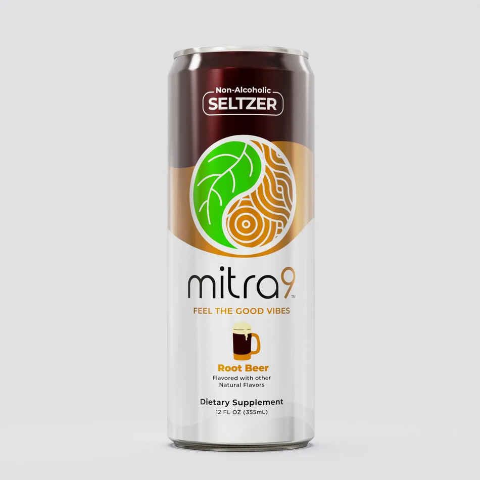 Mitra9 Root Beer Kratom Seltzer