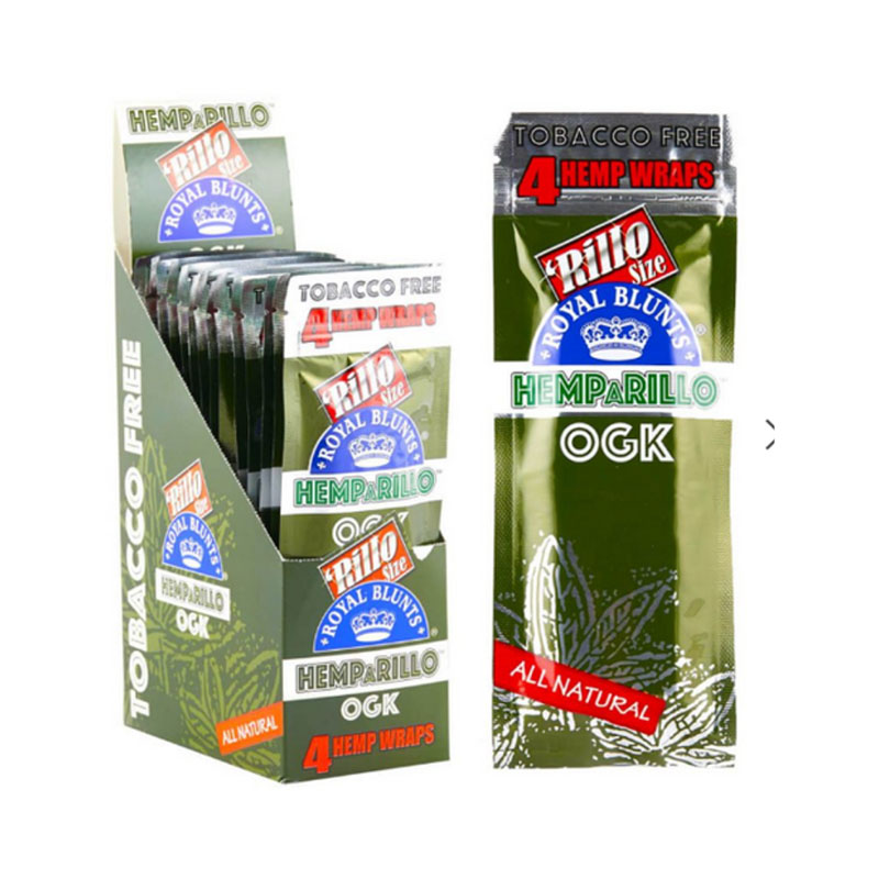 Hemp Wraps – OGK Flavored Hemparillos – By Royal Blunts