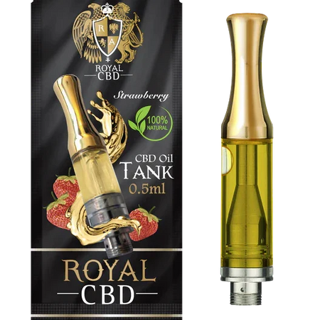 RA Royal CBD | CBD Vape Cartridge 100mg - 0.5mL Best Sales Price - Vape Cartridges