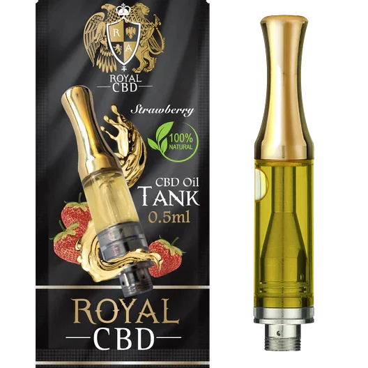RA Royal CBD | CBD Vape Cartridge 100mg - 0.5mL Best Sales Price - Vape Cartridges