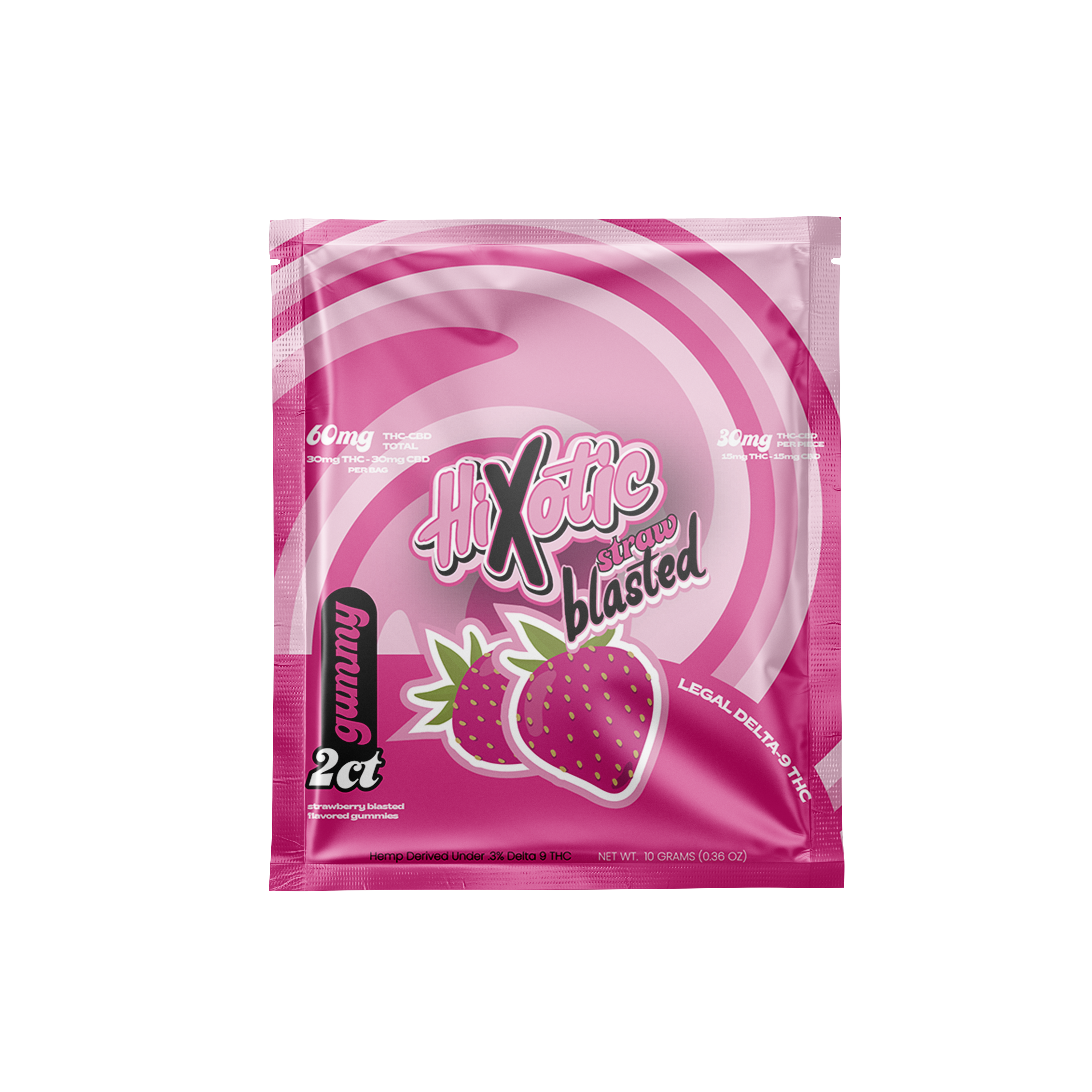 HiXotic | Premium Delta 9 THC + CBD Gummies - 300mg Best Sales Price - Gummies