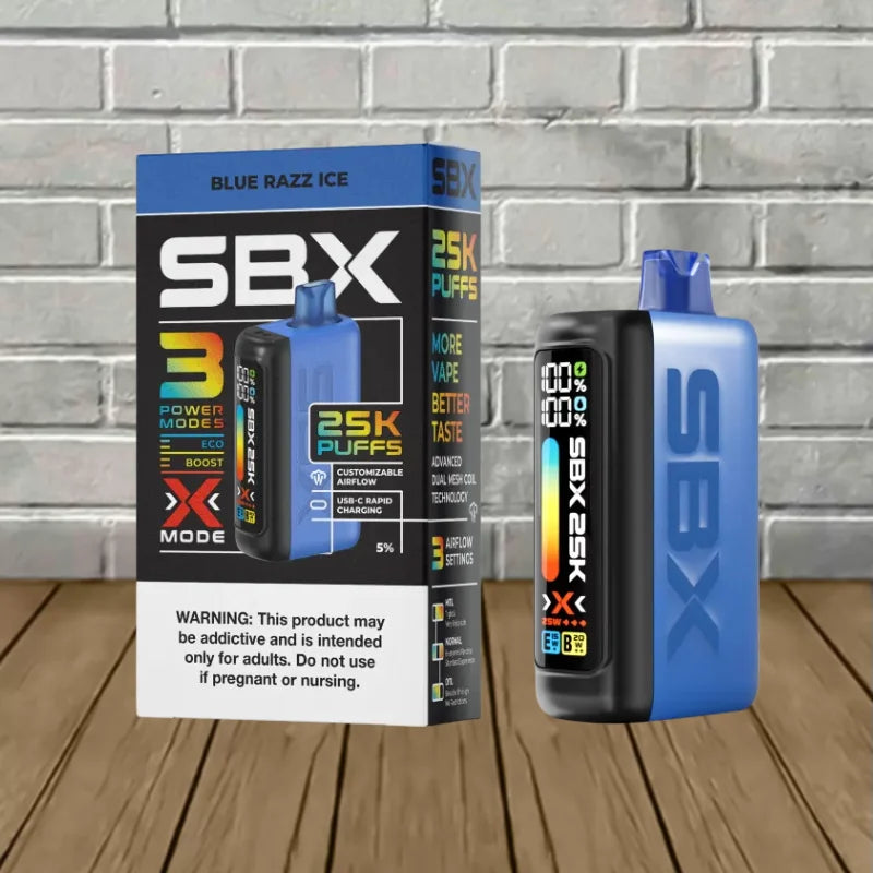 SBX 25k Puff Disposable Vape 20ml