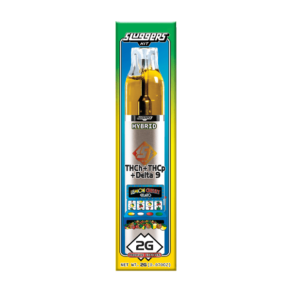 Yumz Sluggers Hit - Lemon Cherry Gelato - 2 Gram - THCA - Disposable Vape