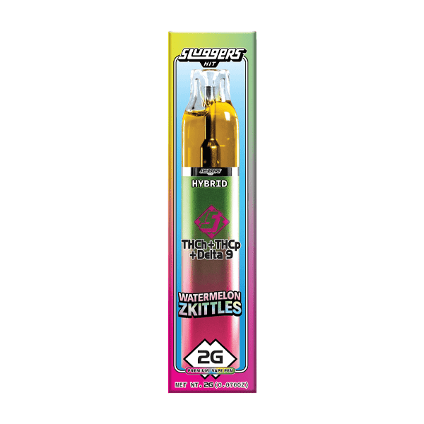 Yumz Sluggers Hit - Watermelon Zkittles - 2 Gram - THCA - Disposable Vape