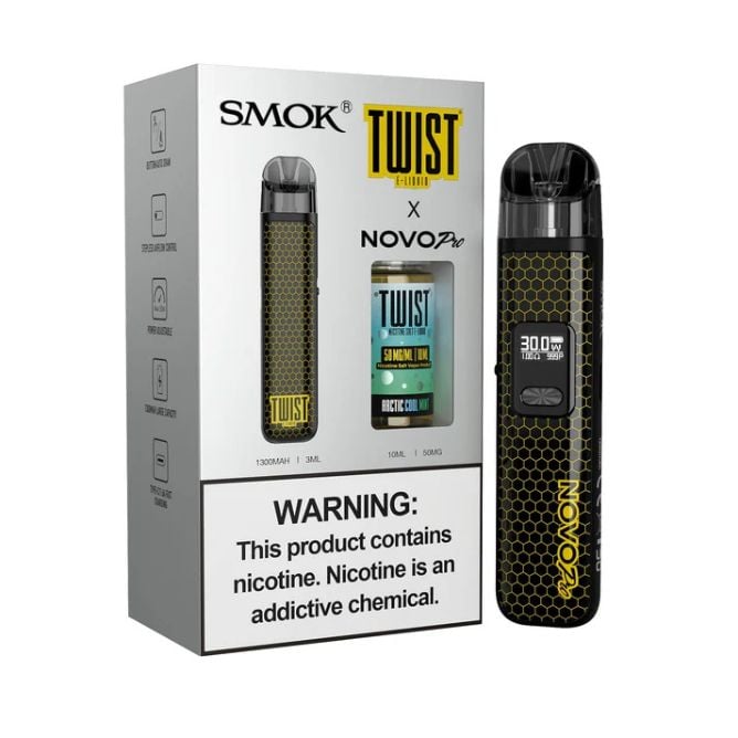 SMOK Novo Pro Kit x Twist 10mL 50mg