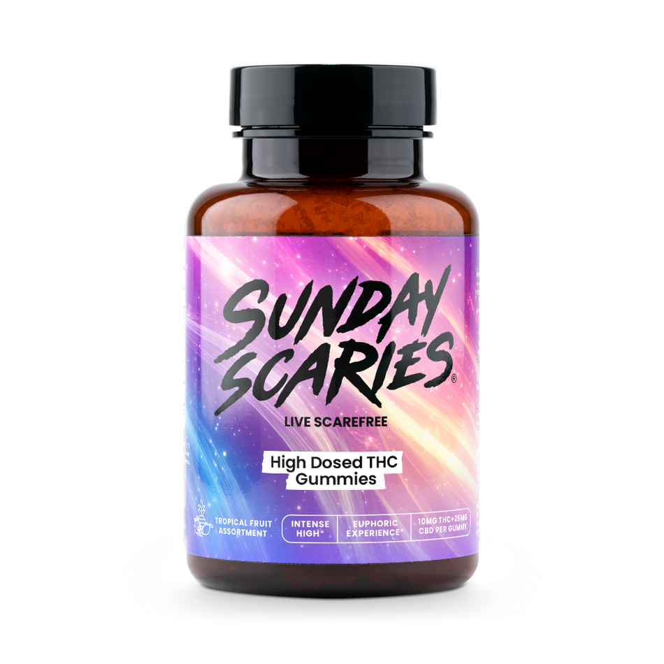 Sunday Scaries High Dose THC Gummies
