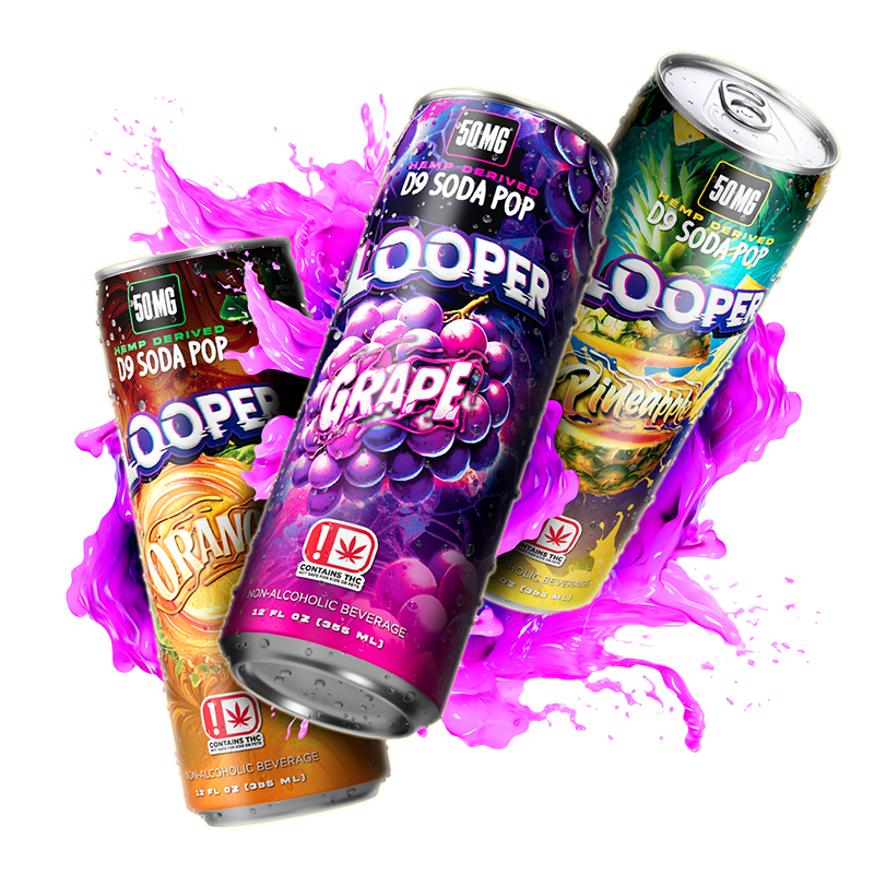 Looper Vape D9 Soda Pop Drinks