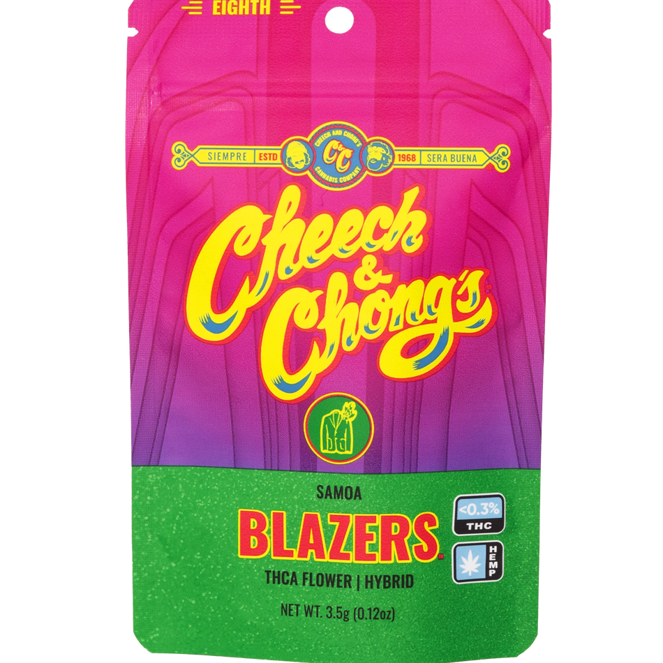 Cheech and Chongs Blazers – Samoa – THCa Eighth — Direct From Cheech & Chong