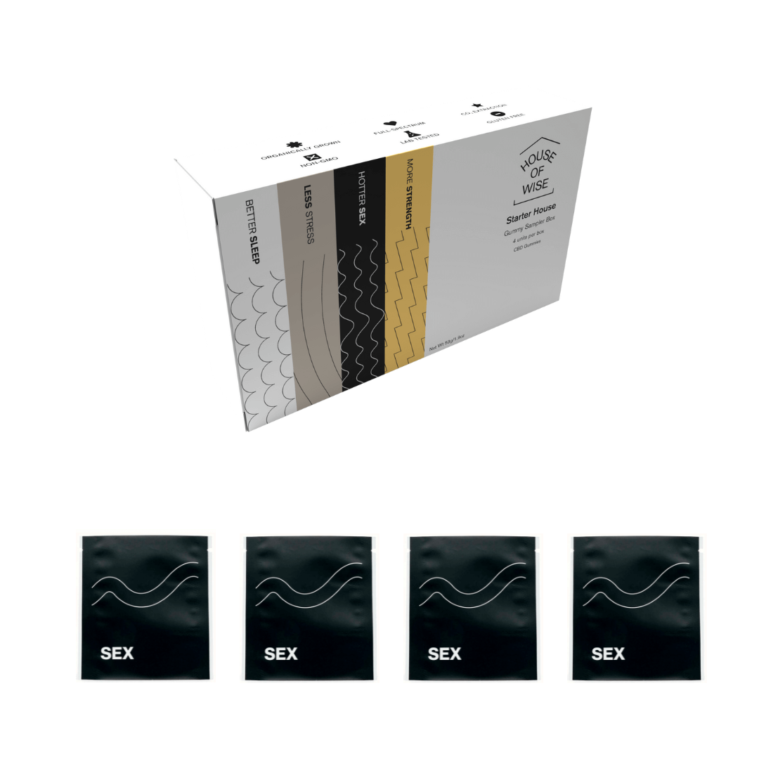 House of Wise CBD Sex Gummies (4ct.) Best Sales Price - Gummies