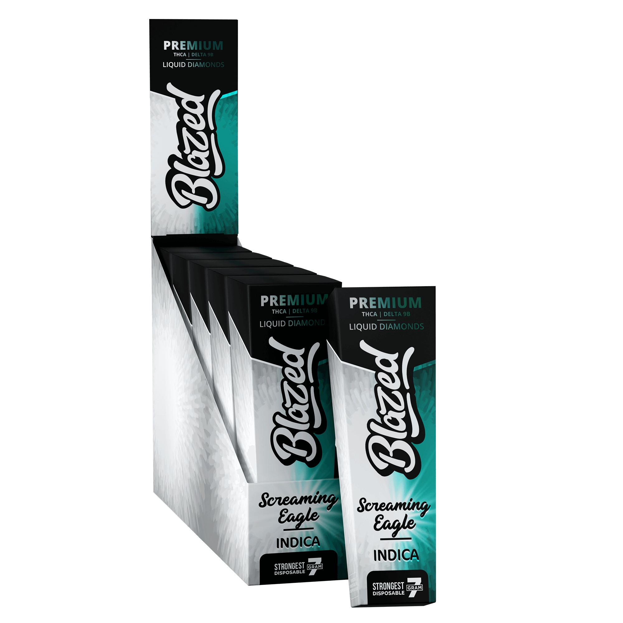 Blazed 7 Gram THCA + Delta 9B Disposable Vape Best Sales Price - Vape Pens