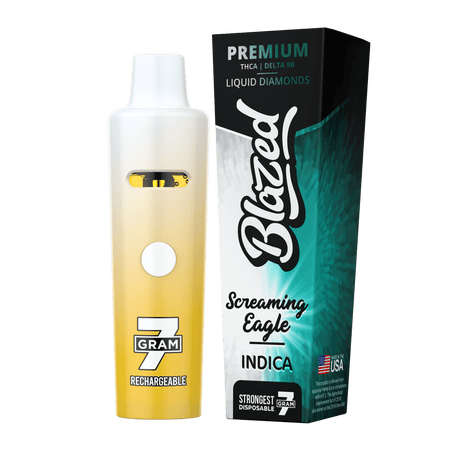 Blazed 7 Gram THCA + Delta 9B Disposable Vape Best Sales Price - Vape Pens