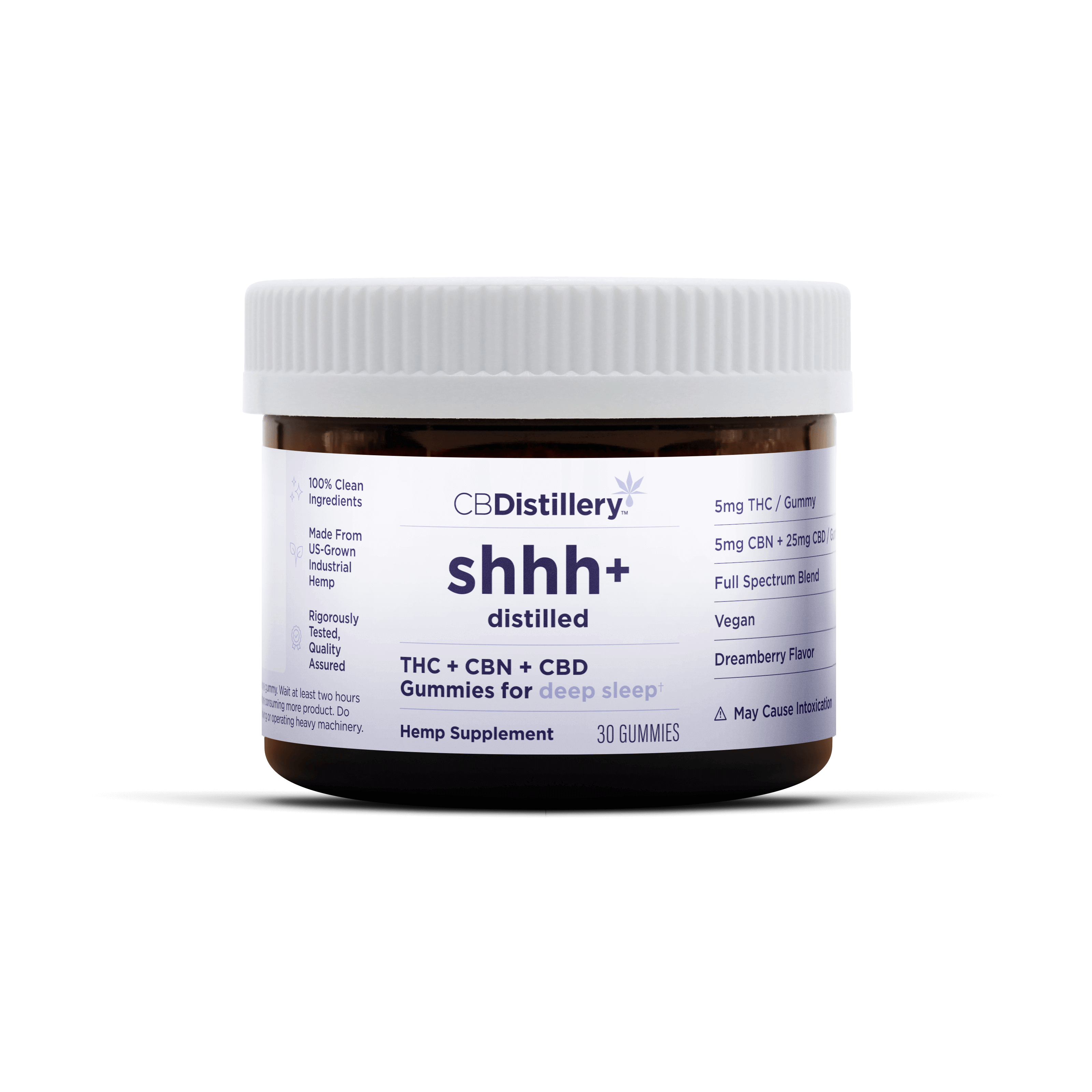 Deep Sleep Synergy CBD Gummies with THC + CBN – Dreamberry – CBDistillery Best Sales Price - Gummies