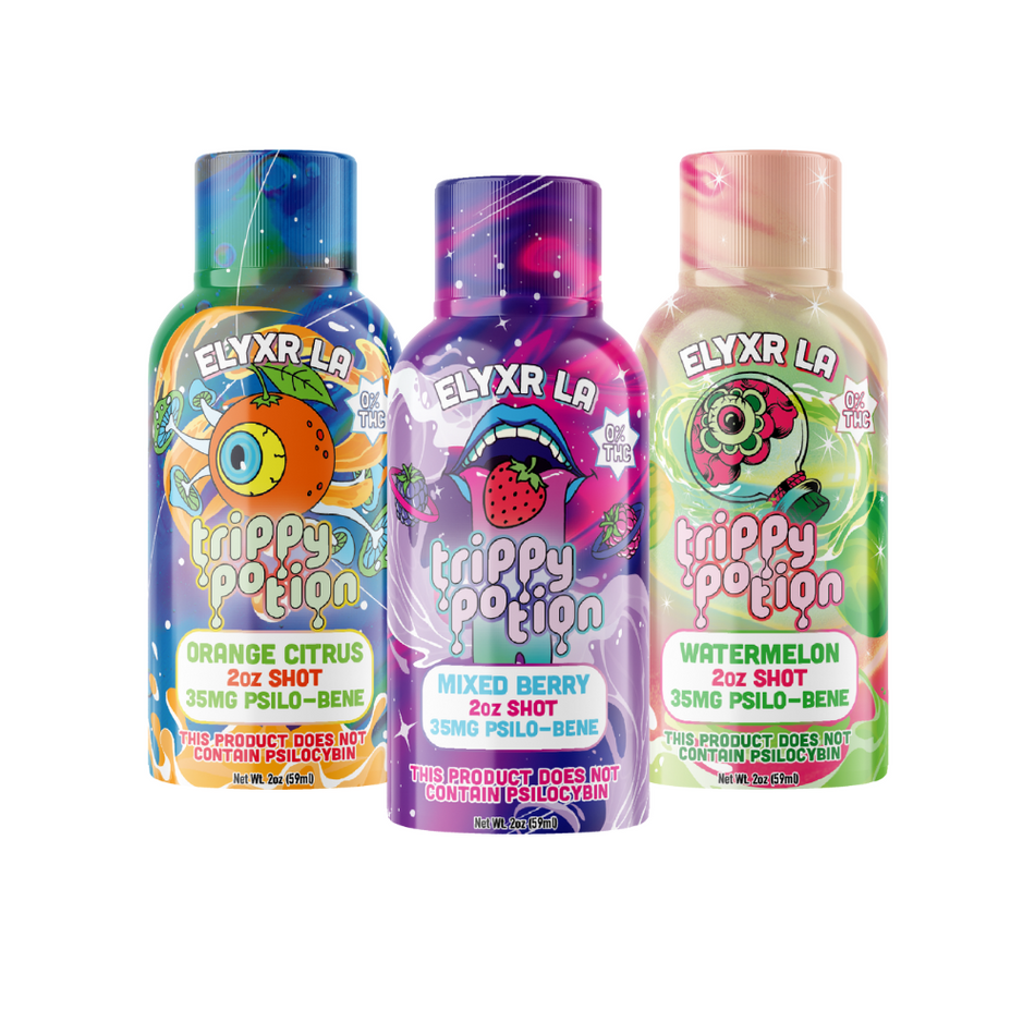Elyxr Trippy Potion Shot (35mg Psilo-Bene) Best Sales Price - CBD