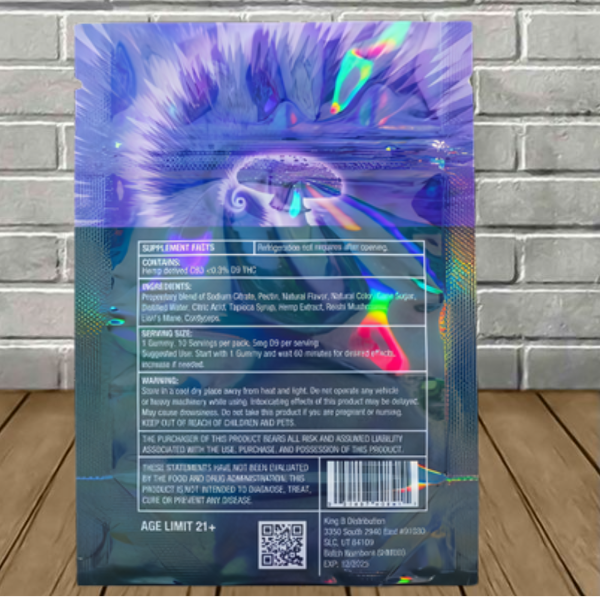 Shroom Kube Delta 9 + Functional Mushroom Gummies 10ct Best Sales Price - Gummies