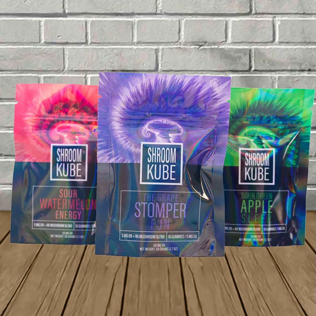 Shroom Kube Delta 9 + Functional Mushroom Gummies 10ct Best Sales Price - Gummies