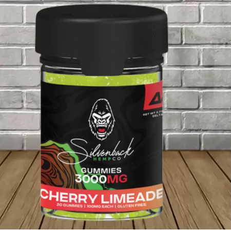 Silverback Hemp Co Delta 8 THC Gummies 3000mg Best Sales Price - Gummies