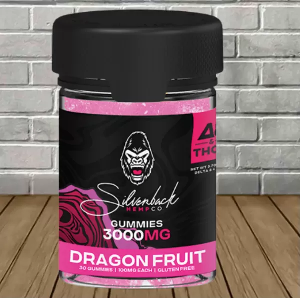 Silverback Hemp Co Delta 8 THC Gummies 3000mg Best Sales Price - Gummies