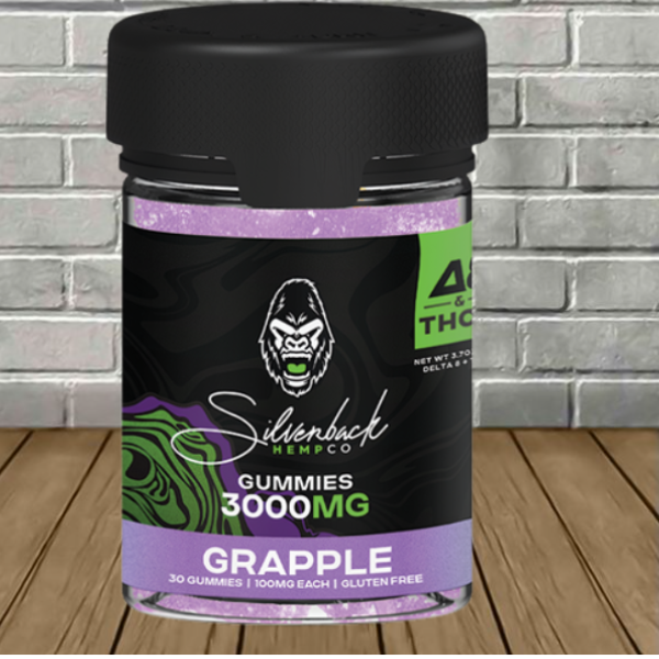 Silverback Hemp Co Delta 8 THC Gummies 3000mg Best Sales Price - Gummies